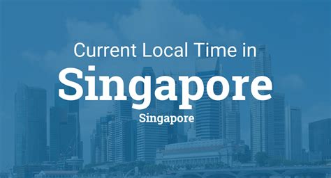 time in singapore